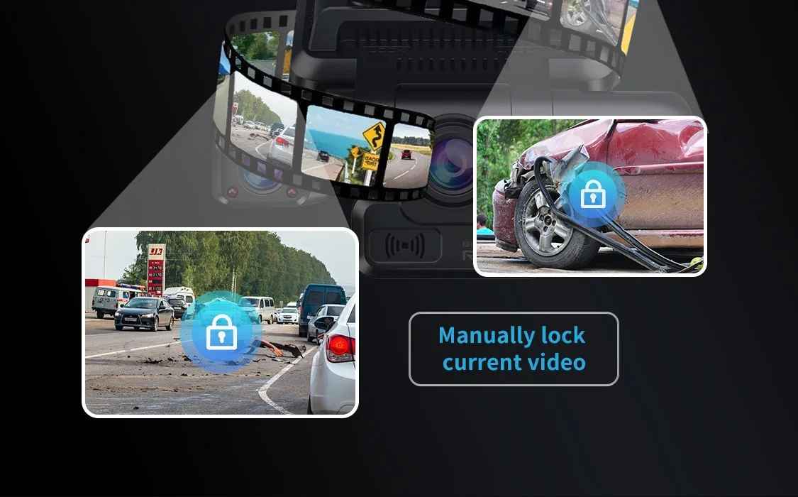 i7pro 4CH GPS dashcam auto