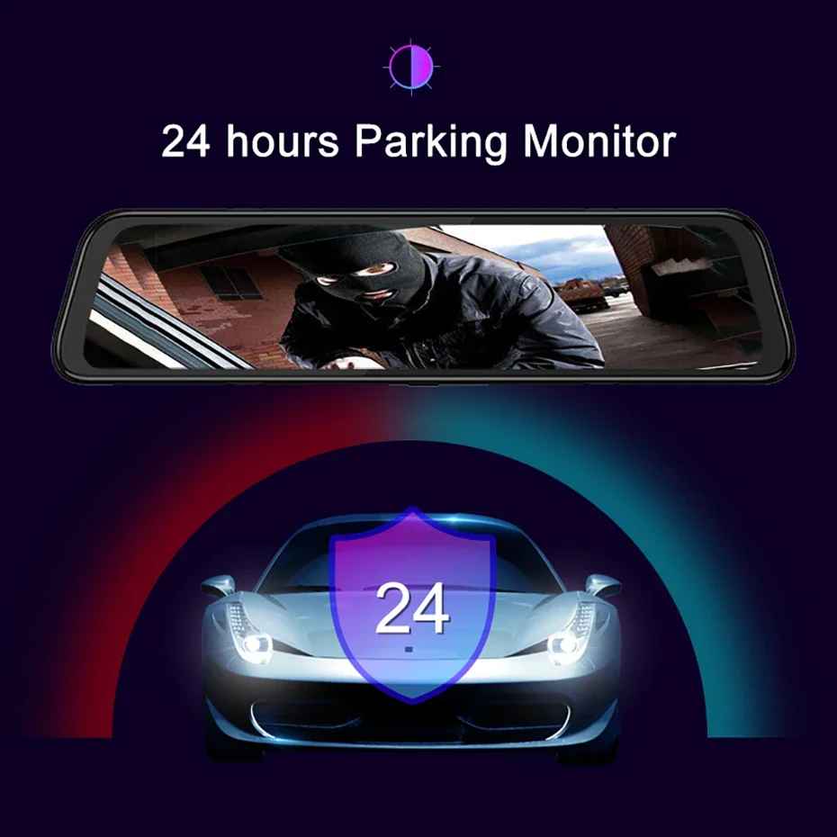 Smart Android 8.1 Auto Spiegel DVR GPS Navigation HD 1080P