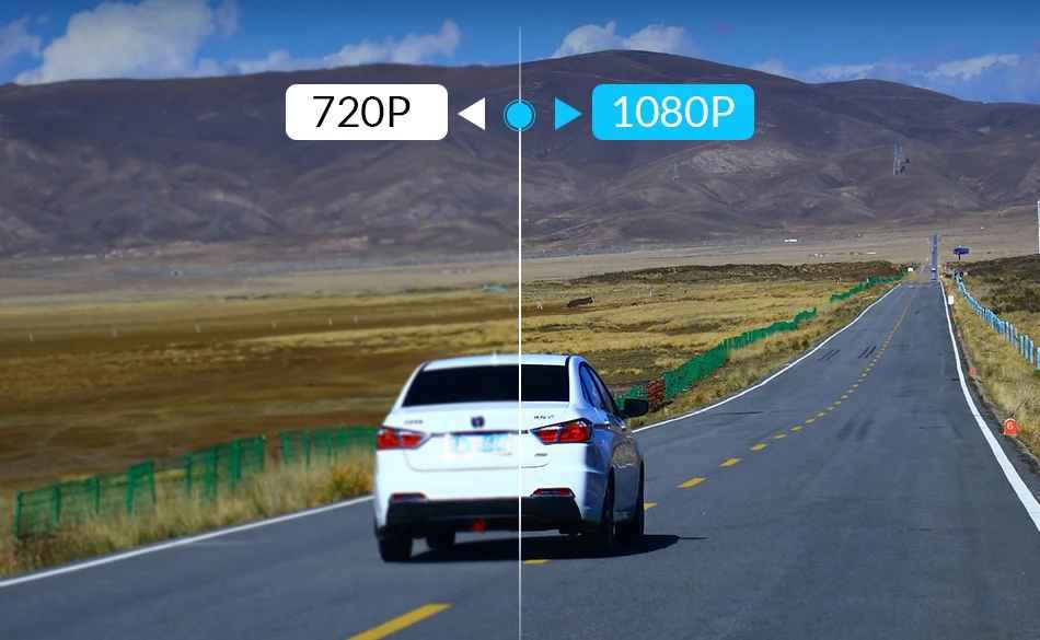 E-ACE 10 Zoll Auto DVR Spiegel Video Recorder 1080P