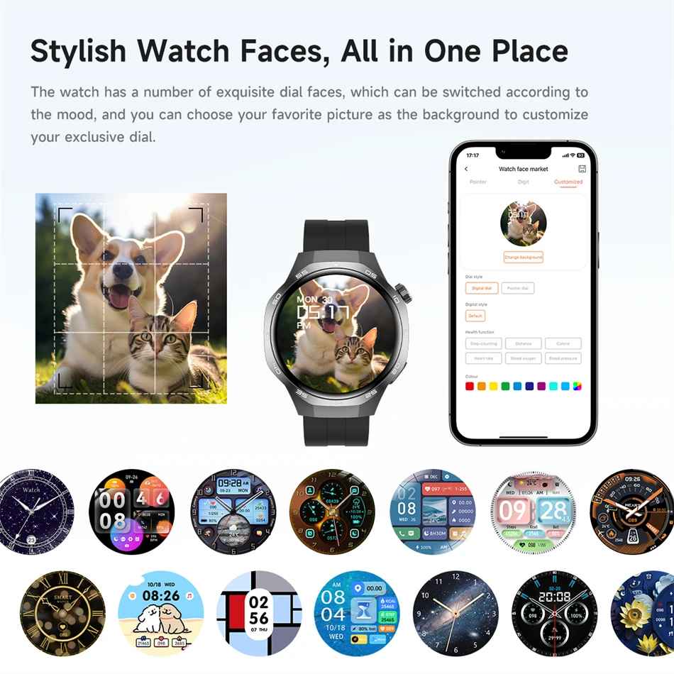 Smart Watch 5 MAX HD AMOLED