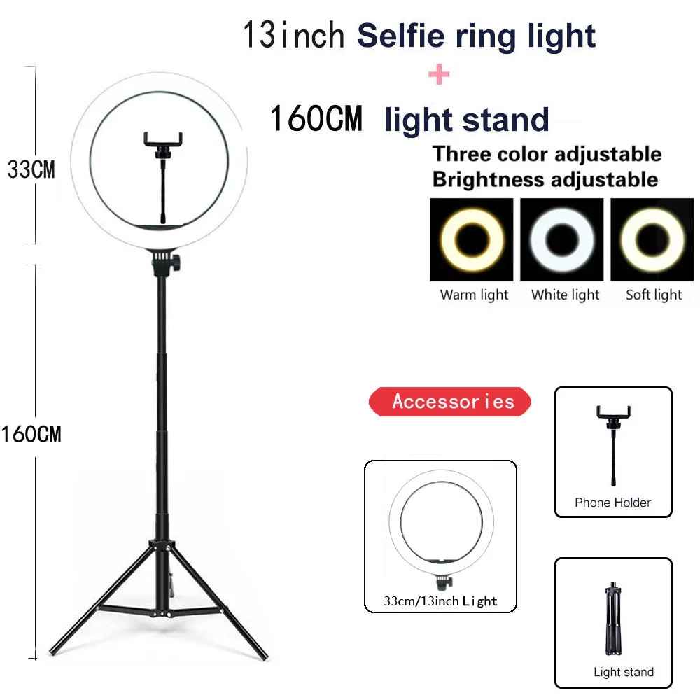 Video Lights Dimmable Light Selfie