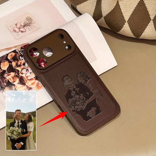 Custom Laser-Engraved iPhone Case | Precision Photo Art