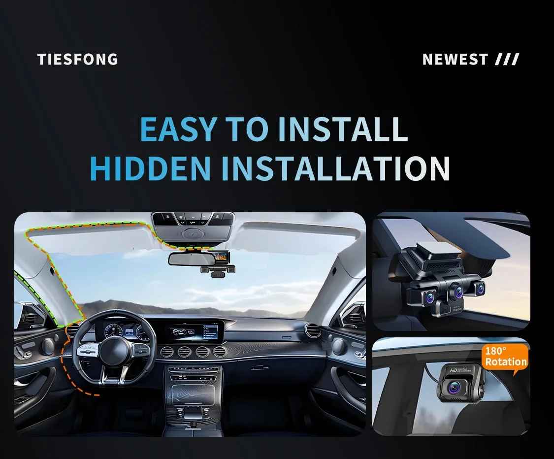 i7pro 4CH GPS dashcam auto