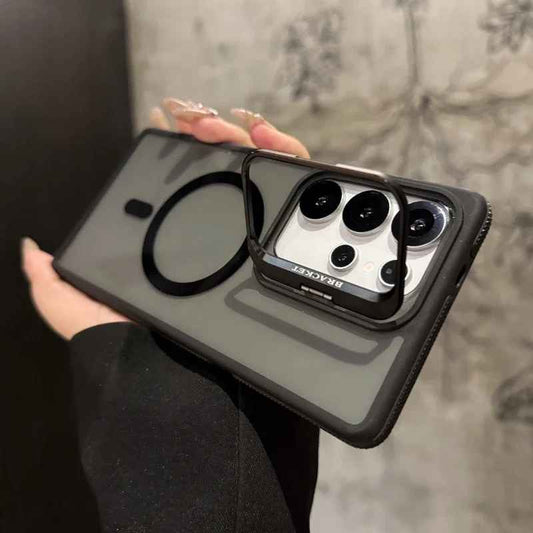 COMITOK Magnetic Lens Stand Cover for Samsung Galaxy Ultra/Plus