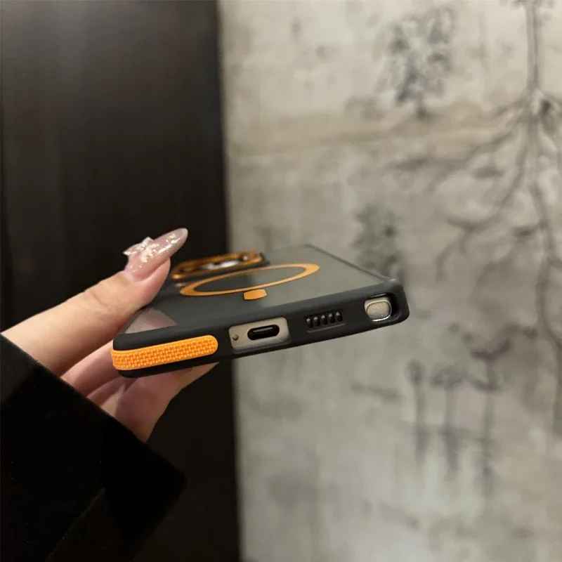 COMITOK Magnetic Lens Stand Cover for Samsung Galaxy Ultra/Plus