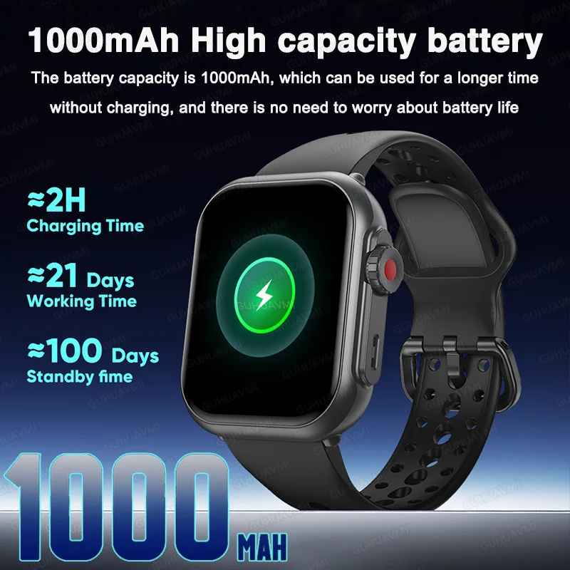 IOS Uhr Ultra 2 SE Männer Frauen Smart Armband 1000 mAh