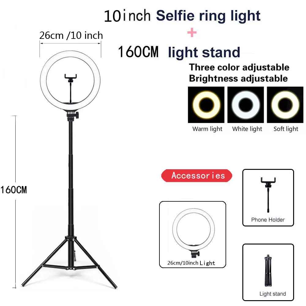 Video Lights Dimmable Light Selfie