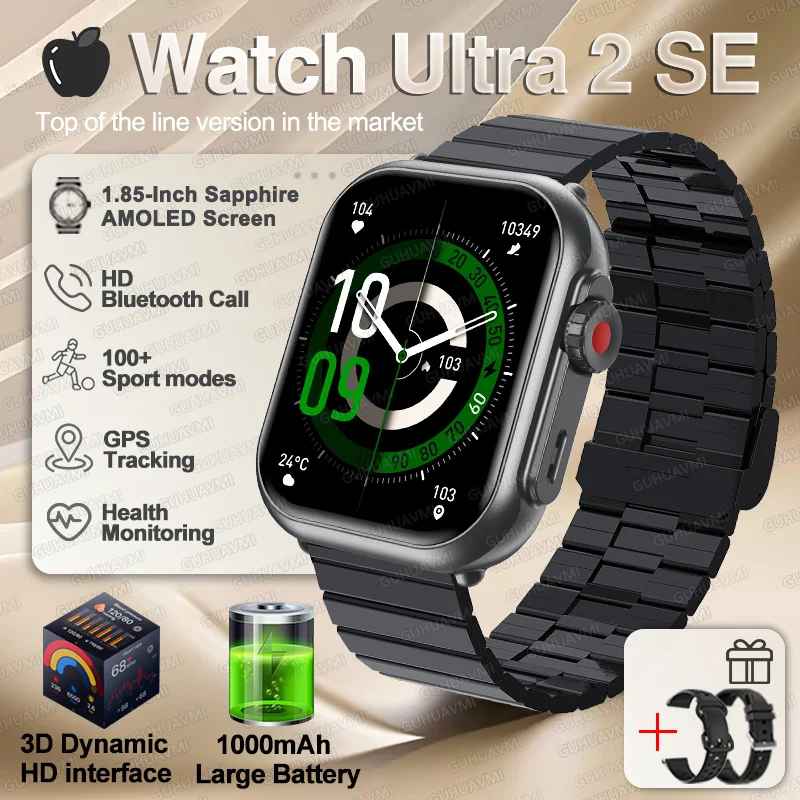 IOS Uhr Ultra 2 SE Männer Frauen Smart Armband 1000 mAh