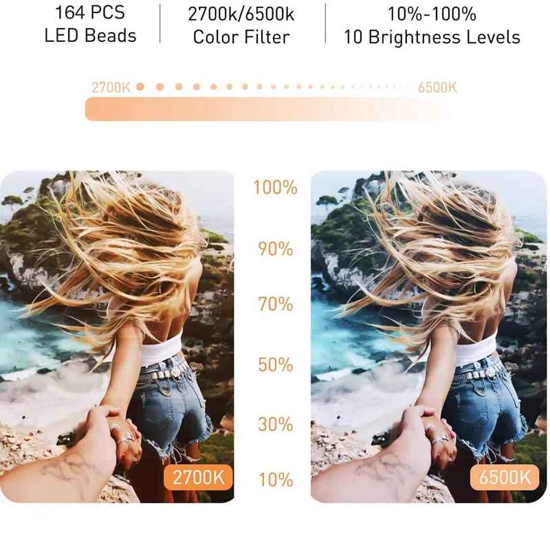 Video Lights Dimmable Light Selfie