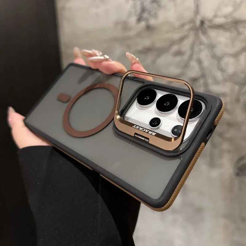 COMITOK Magnetic Lens Stand Cover for Samsung Galaxy Ultra/Plus