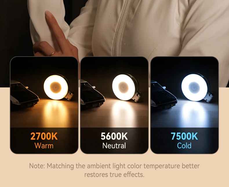 TELESIN Magnetic Camera Grip with Detachable Remote Shutter for All Smartphones