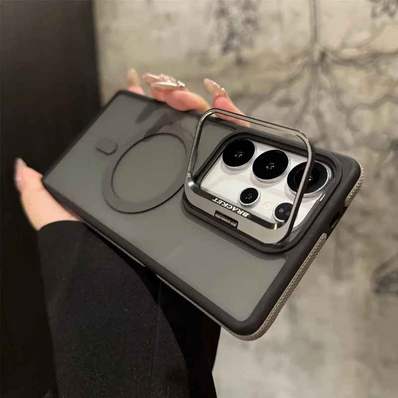 COMITOK Magnetic Lens Stand Cover for Samsung Galaxy Ultra/Plus