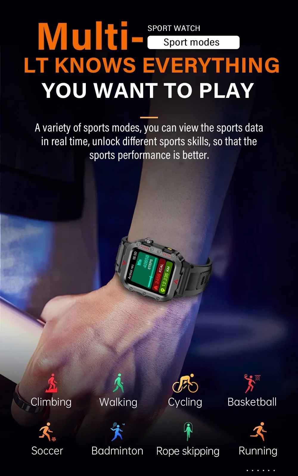 LAXASFIT Smart Watch