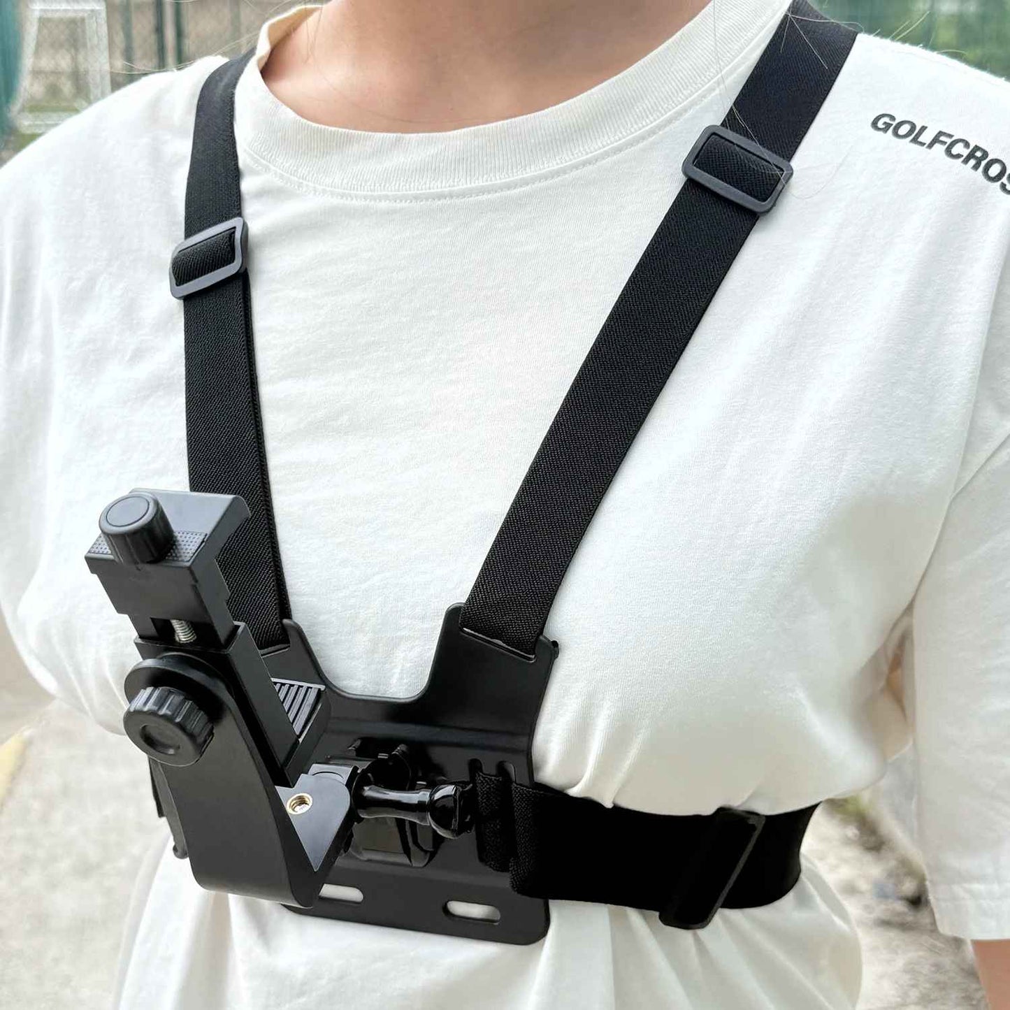 Ultimate Action Cam Chest Mount: Multi-Brand Adjustable Vlogging Kit