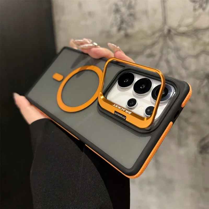 COMITOK Magnetic Lens Stand Cover for Samsung Galaxy Ultra/Plus