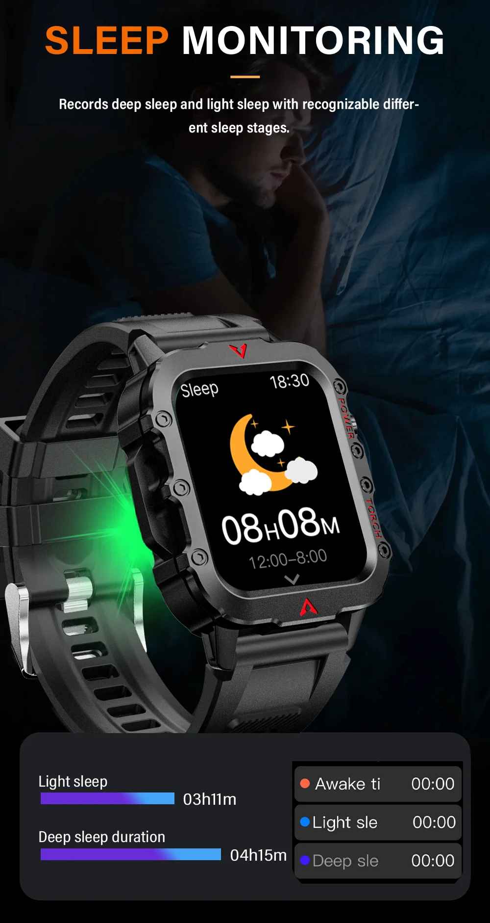 LAXASFIT Smart Watch