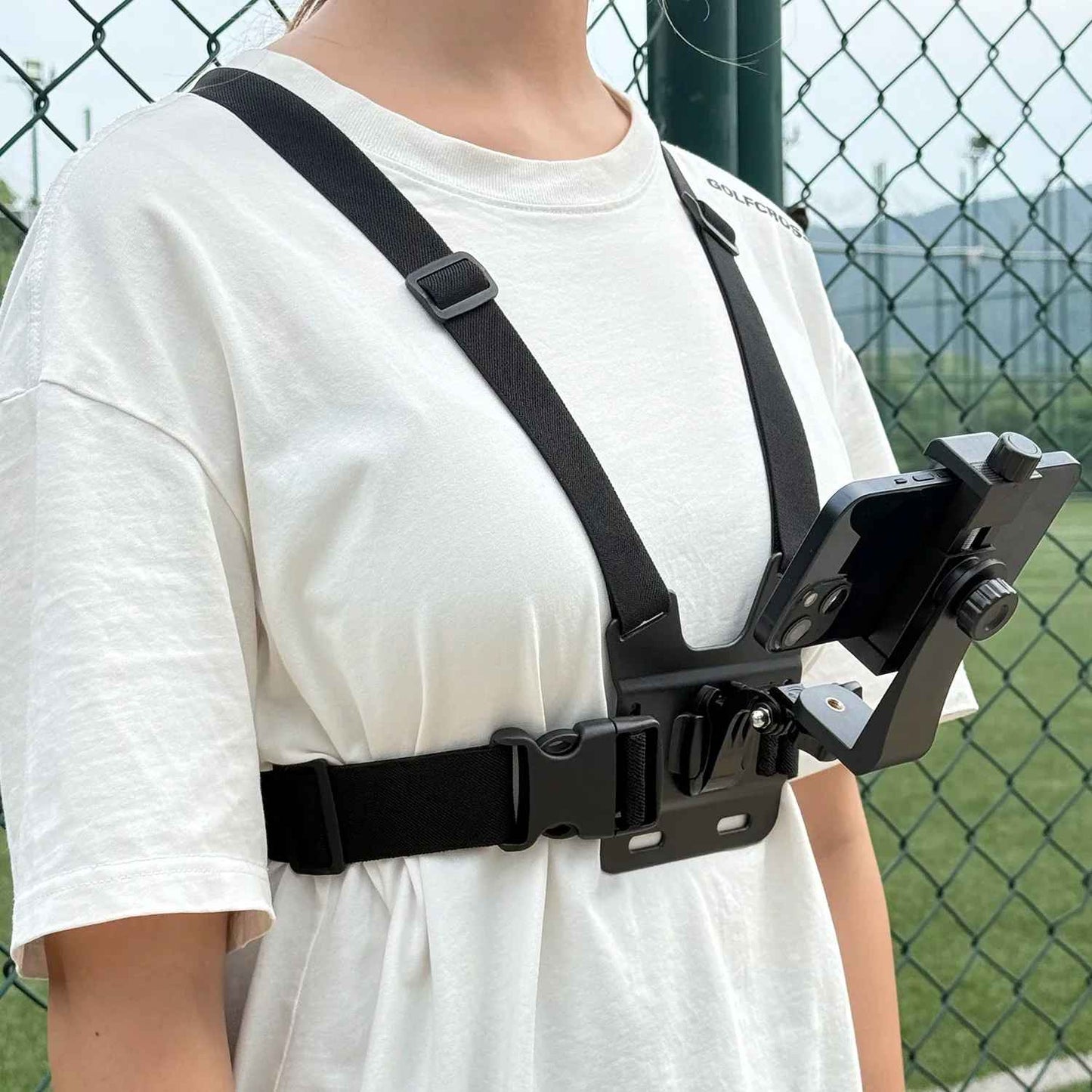 Ultimate Action Cam Chest Mount: Multi-Brand Adjustable Vlogging Kit