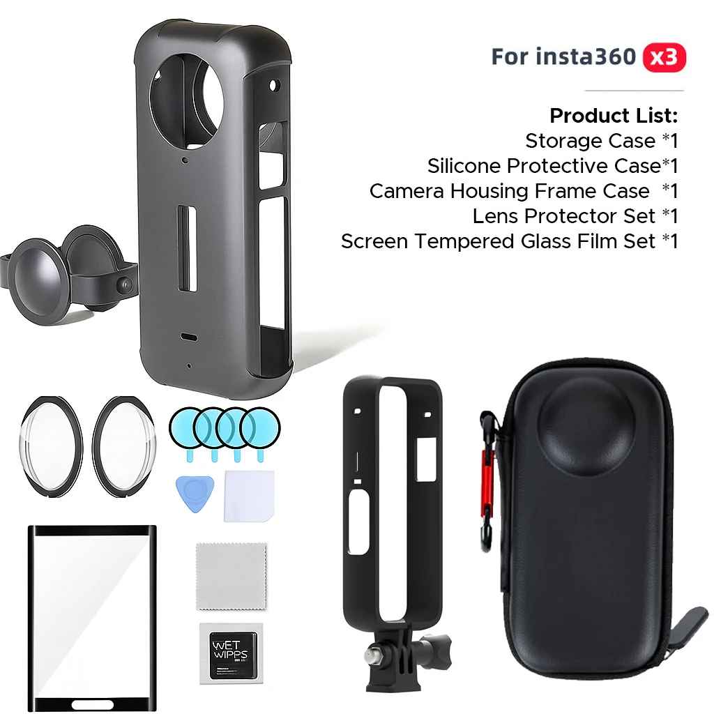 Accessories Kit for Insta360 X3 X4 X5