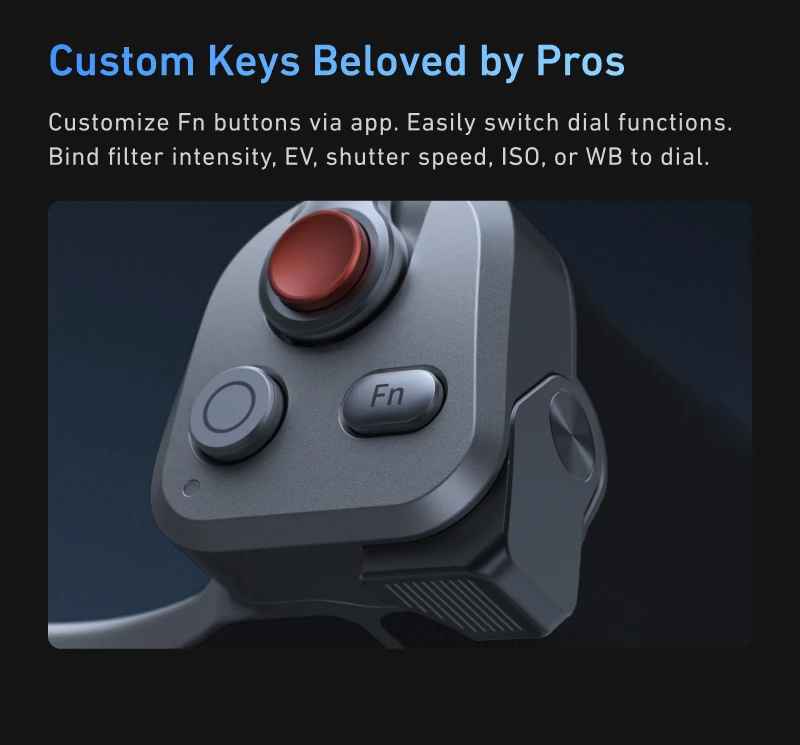 Magnetic Phone Camera Grip with Graphene Cooling Case for iPhone 17 Pro serie- Professional Shooting Ki